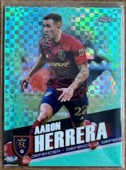 Aaron Herrera [Aqua Xfractor] #102 Soccer Cards 2022 Topps Chrome MLS Prices
