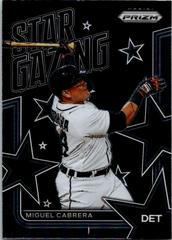 Miguel Cabrera #SG-6 Baseball Cards 2022 Panini Prizm Star Gazing Prices