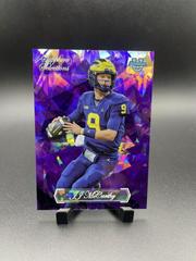 JJ McCarthy [Purple] #SS-8 Football Cards 2023 Bowman Chrome University Sapphire Selections Prices