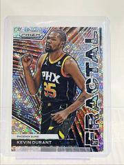Kevin Durant [Fast Break] #9 Basketball Cards 2023 Panini Prizm Fractal Prices