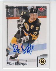 Ray Bourque [Autograph] Hockey Cards 2012 Fleer Retro Prices