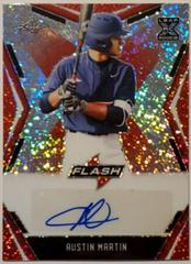 Austin Martin [Red] Baseball Cards 2020 Leaf Flash Autographs Prices