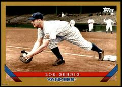Lou Gehrig [5X7 Gold] #281 Baseball Cards 2019 Topps Archives Prices