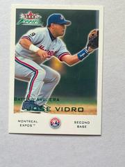 Jose Vidro Baseball Cards 2001 Fleer Focus Prices
