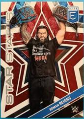 Roman Reigns [Red] #8 Wrestling Cards 2023 Donruss Elite WWE Star Status Prices