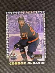Connor McDavid [Purple Houndstooth] Hockey Cards 2020 O Pee Chee Platinum Retro Prices