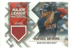Rafael Devers #MLM-RD Baseball Cards 2022 Topps Major League Material Relics Prices