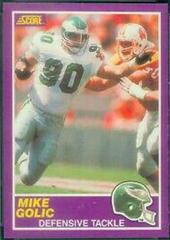 Mike Golic #403S Football Cards 1989 Panini Score Supplemental Prices