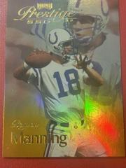 Peyton Manning [Spectrum Gold] #B053 Football Cards 1999 Playoff Prestige Ssd Prices