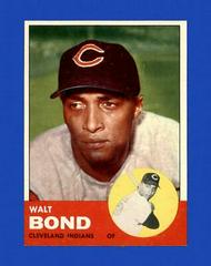 Walt Bond Baseball Cards 1963 Topps Prices