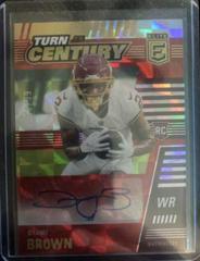 Dyami Brown [Red] Football Cards 2021 Panini Chronicles Turn of the Century Autographs Prices