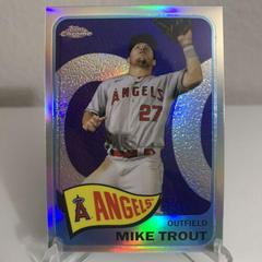 Mike Trout [Refractor] Baseball Cards 2021 Topps Chrome 1965 Redux Prices