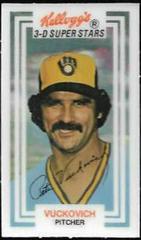 Pete Vuckovich #19 Baseball Cards 1983 Kellogg's Prices