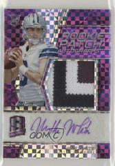 Mike White [Patch Autograph Neon Purple] #220 Football Cards 2018 Panini Spectra Prices