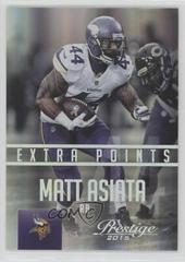 Matt Asiata [Extra Points Platinum] Football Cards 2015 Panini Prestige Prices