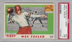 Wes E. Fesler #30 Football Cards 1955 Topps All American Prices