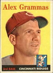 Alex Grammas #254 Baseball Cards 1958 Topps Prices