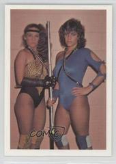 Kat Leroux w/ Linda Dallas #20 Wrestling Cards 1988 Wonderama NWA Prices