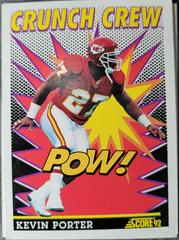 Kevin Porter #518 Football Cards 1992 Panini Score Prices