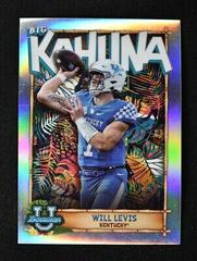 Will Levis #TBK-7 Football Cards 2022 Bowman Chrome University The Big Kahuna Prices
