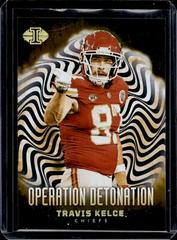 Travis Kelce [Black] #14 Football Cards 2023 Panini Illusions Operation Detonation Prices