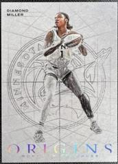 Diamond Miller #2 Basketball Cards 2023 Panini Origins WNBA Works in Progress Prices