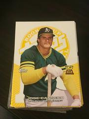 Jose Canseco [Yellow] #60 Baseball Cards 2005 Topps Rookie Cup Prices