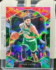 Jayson Tatum [Green Ice Prizm] Basketball Cards 2021 Panini Select Prices