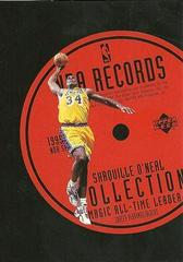 Shaquille O'Neal #RC13 Basketball Cards 1997 Upper Deck Records Collection Prices