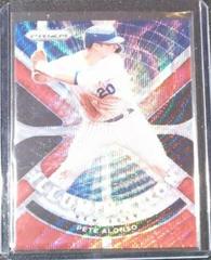 Pete Alonso [Blue Wave Prizm] #IL-10 Baseball Cards 2021 Panini Prizm Illumination Prices