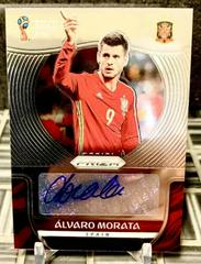 Alvaro Morata Soccer Cards 2018 Panini Prizm World Cup Signatures Prices