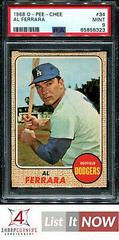 Al Ferrara #34 Baseball Cards 1968 O Pee Chee Prices