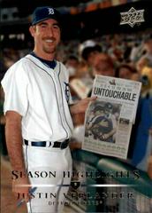 Justin Verlander #394 Baseball Cards 2008 Upper Deck Prices
