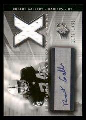 Robert Gallery [Signed Jersey] #195 Football Cards 2004 Spx Prices