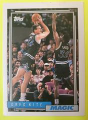 Greg Kite #332 Basketball Cards 1992 Topps Prices