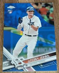 JaCoby Jones [Blue] #2 Baseball Cards 2017 Topps Chrome Prices