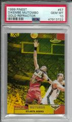 Dikembe Mutombo [Gold Refractor] #57 Basketball Cards 1999 Finest Prices