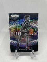 Jean Montero [Mojo] #BR-JM Basketball Cards 2022 Panini Prizm Draft Picks Brilliance Prices