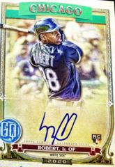 Luis Robert [Bazooka Back] #LR Baseball Cards 2020 Topps Gypsy Queen Autographs Prices