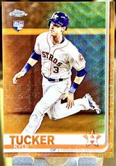 Kyle Tucker [Running Orange Wave Refractor] #39 Baseball Cards 2019 Topps Chrome Prices