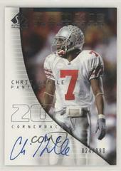 Chris Gamble [Autograph] #170 Football Cards 2004 SP Authentic Prices