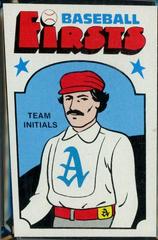 Team Initials #31 Baseball Cards 1974 Fleer Baseball Firsts Prices