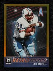 Earl Campbell [Gold] #RS-EC Football Cards 2021 Panini Donruss Optic Retro Series Prices