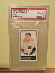 Mickey Mantle [Mini] #7 Baseball Cards 2011 Topps Allen & Ginter Prices