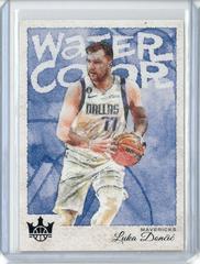 Luka Doncic [Violet] #6 Basketball Cards 2022 Panini Court Kings Water Color Prices
