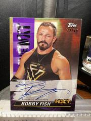 Bobby Fish [Purple] #A-BF Wrestling Cards 2021 Topps WWE We Are NXT Autographs Prices