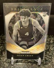 Jalen Green [Mojo] #9 Basketball Cards 2021 Panini Prizm Draft Picks Brilliance Prices
