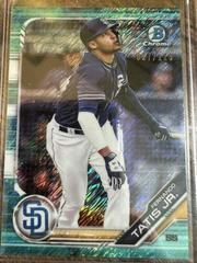 Fernando Tatis Jr. [Aqua Shimmer] #BCP-25 Baseball Cards 2019 Bowman Chrome Prospects Prices