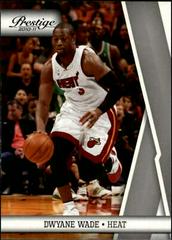 Dwyane Wade #57 Basketball Cards 2010 Panini Prestige Prices