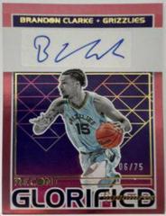 Brandon Clarke [Red] #GS-BCL Basketball Cards 2021 Panini Recon Glorified Signatures Prices